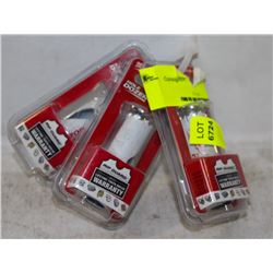 3 NEW MILWAUKEE HOLE-DOZER BI-METAL HOLESAWS