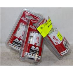 3 NEW MILWAUKEE HOLE-DOZER BI-METAL HOLESAWS