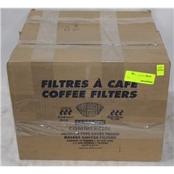 2 CASES OF COMMERCIAL COFFEE FILTERS-CUP SIZE 12
