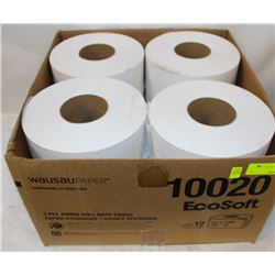 CASE(12) ROLLS OF ECOSOFT TOILET PAPER