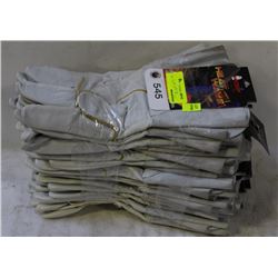 13 NEW PAIRS OF WATSON HEAT-WAVE LEATHER GAUNTLETS