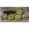 Image 1 : LOT W/ 6 REPLACEMENT STRAPS & LIFTING SLING