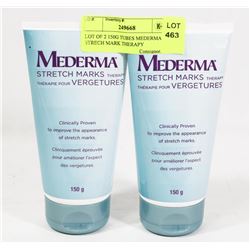 LOT OF 2- 150G TUBES MEDERMA STRECH MARK THERAPY