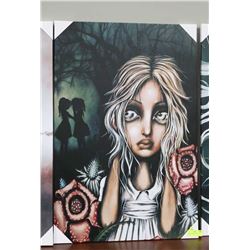 ANGELINA WRONA CANVAS,  "PSST"