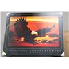 Image 1 : BALD EAGLE IN FIREY SKY CANVAS