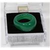 Image 1 : JADE RING - APPROXIMATE SIZE 7.5