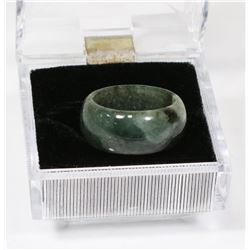 JADE RING - APPROXIMATE SIZE 8.5