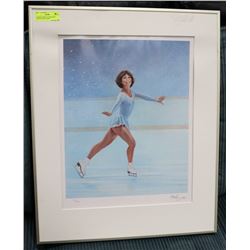 FRAMED SIGNED LITHOGRAPH PRINT BY KEN DANBY