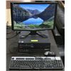 Image 1 : LENOVO DESKTOP WITH 19"  MONITOR 500GB HARD DRIVE