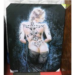 GIRL WITH THE DAGGAR TATTOO FROM ROYO COLLECTION