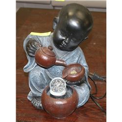 THE FOUNTAIN OF BRONZE BUDDHA.