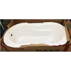 ACRYLIC BATH TUB MADE BY MAAX -UNUSED 60"X33"X20"