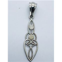 36) STERLING SILVER PENDANT