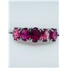 Image 1 : 45) 10K WHITE GOLD TOURMALINE RING