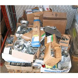 PALLET OF ELECTRICAL PARTS