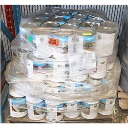 PALLET OF PAINTS AND STAINS,