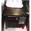 Image 1 : BLACK END TABLE WITH DRAWER