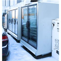 GROUP OF 2 COMMERCIAL REMOTE COOLERS