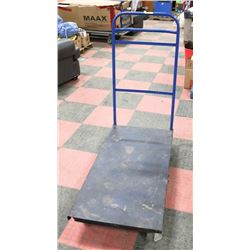 BLUE FLAT DECK CART