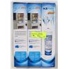 Image 1 : PACKAGE OF 3 COMPATIBLE WATER FILTER CARTRIDGE