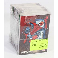 1992 MARVEL SUPERHEROES COMPLETE CARD SET