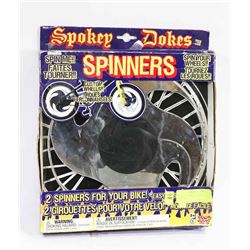 NEW BICYCLE WHEEL SPINNERS BY: MAN TOYS