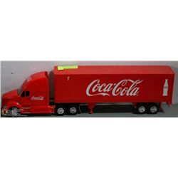 AS IS  COLLECTABLE COCA-COLA KENWORTH WITH