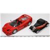 Image 1 : LOT OF 2 DIECAST, 1934 FORD STREET ROD AND FERRARI