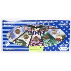 AMERICA'S COMMEMORATIVE 2001