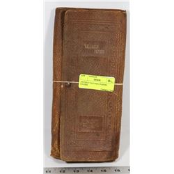 ANTIQUE VALUABLE PAPERS FOLDER