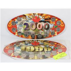 CANADA 1999 & 2000 COIN COLLECTION