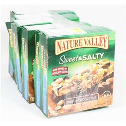 6 BOXES OF NATURE VALLEY DARK CHOCOLATE