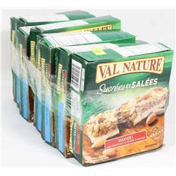 8 BOXES OF NATURE VALLEY SWEET AND SALTY ALMOND