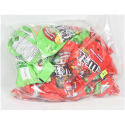 LARGE BAG OF M&M CRISPY AND PEANUT BUTTER M&M'S