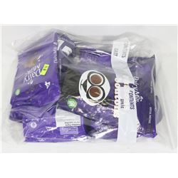 BAG OF CAUBURY BUTTONS AND DAIRY MILK CHOCOLATE