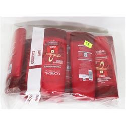 LARGE BAG OF LOREAL RADIANT CONDITIONER AND