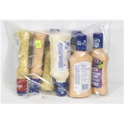 BAG OF KRAFT DRESSING ON CHOICE