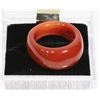 Image 1 : CARNELIAN STONE RING - APPROX SIZE 9