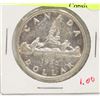 Image 1 : 1955 CANADIAN SILVER DOLLAR COIN.
