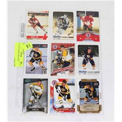 LOT OF 9 BOBBY ORR CARDS