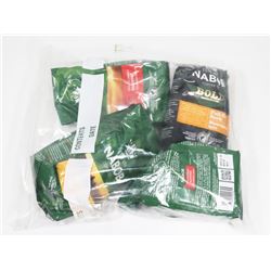 BAG OF ASSORTED NABOB COFFEES
