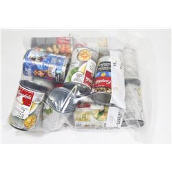 BAG OF ASSORTED CAMPBELLS SOUPS ON CHOICE