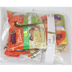 BAG OF ASSORTED UNCLE BENS RICE ON CHOICE