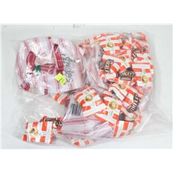 BAG OF CANDY CANE CANDY AND SNACK SIZE TURTLES