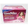 Image 1 : CASE OF 34 LARGE-XL GOODNITES NIGHTIME UNDERWEAR