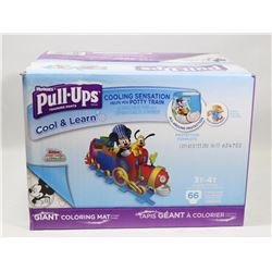 CASE OF 66- 3T-4T PULL UP TRAINING PANTS FOR BOYS