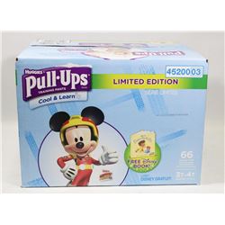 CASE OF 66- 3T-4T PULL UP TRAINING PANTS FOR BOYS