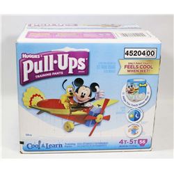 CASE OF 56- 4T-5T PULL UPS TRAINING PANTS FOR BOYS