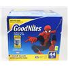 Image 1 : CASE OF 44 XS GOODNITES BEDTIME PANTS FOR BOYS