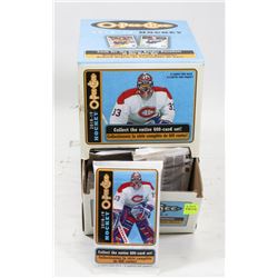 BOX OF OPEE CHEE 2018/19 HOCKEY CARDS